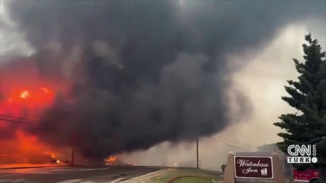 KANADA'DA ORMAN YANGINI | 31 bin kişi tahliye edildi