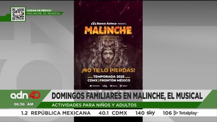 Vive Malinche, el musical y descubre una experiencia completa en el Frontón México