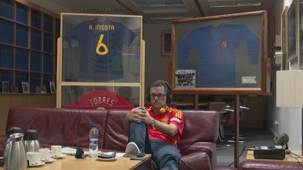 Reacción de Roncero a los goles de España