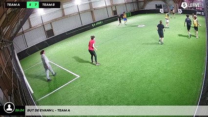 But de Evann L - Team A