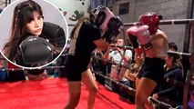 Alana Flores se enfrenta a una dura sparring en medio de su preparación para la La Velada del Año 5