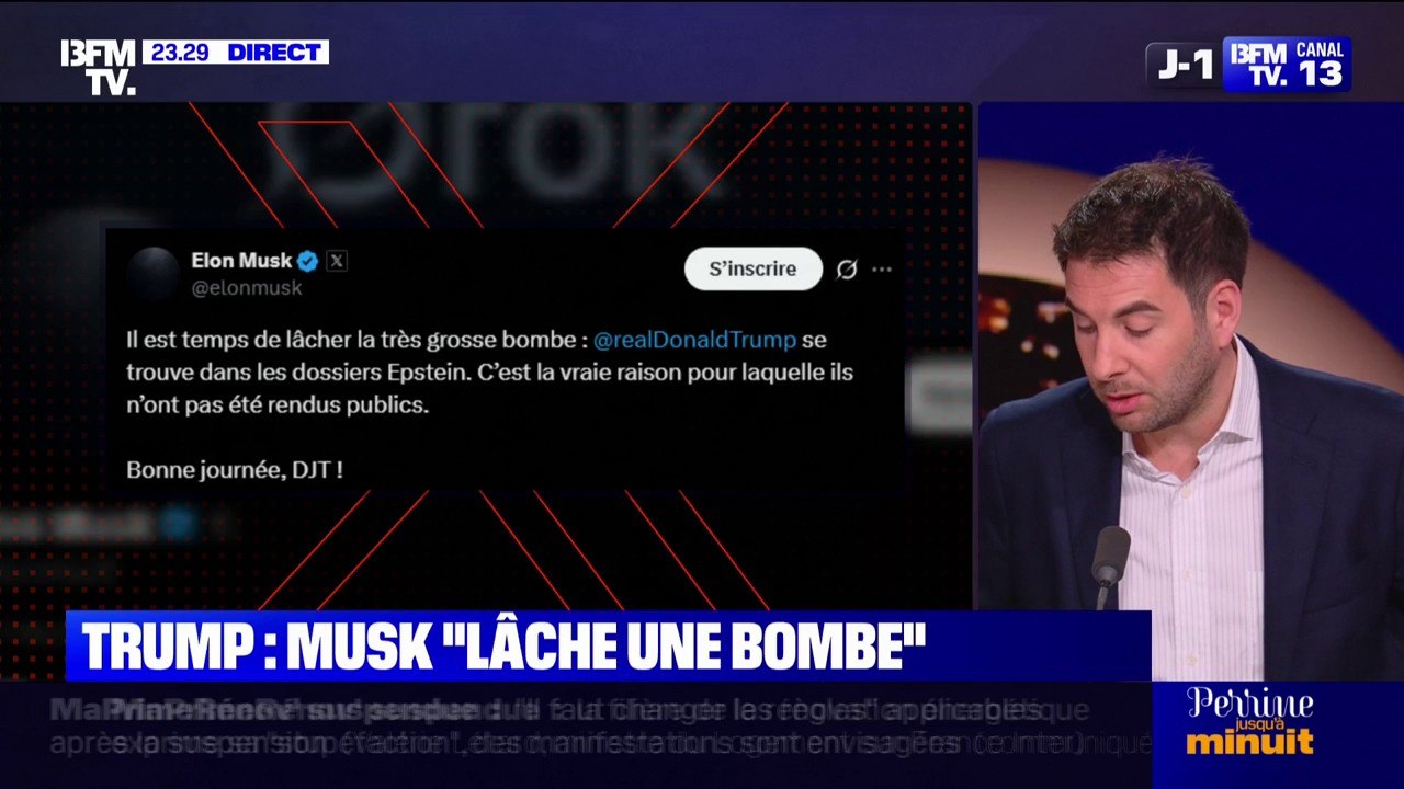 L'ŒIL DE RAPHAËL - Budget fédéral, droits de douane américains, fin de subventions à Tesla... Aux origines du divorce entre Donald Trump et Elon Musk