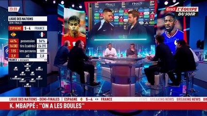 Lucas Hernandez félicite la réaction de l'équipe de France après la défaite en Ligue des Nations 🇫🇷