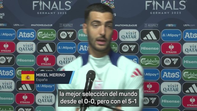 Lamine Yamal, Pedri y Mikel Merino hablan en zona mixta tras el España 5 - Francia 4