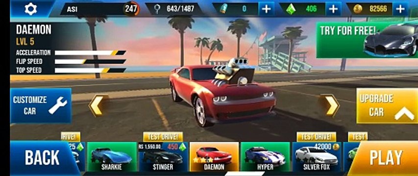 Stunt Car Extreme Level 450 NIGHT RUN