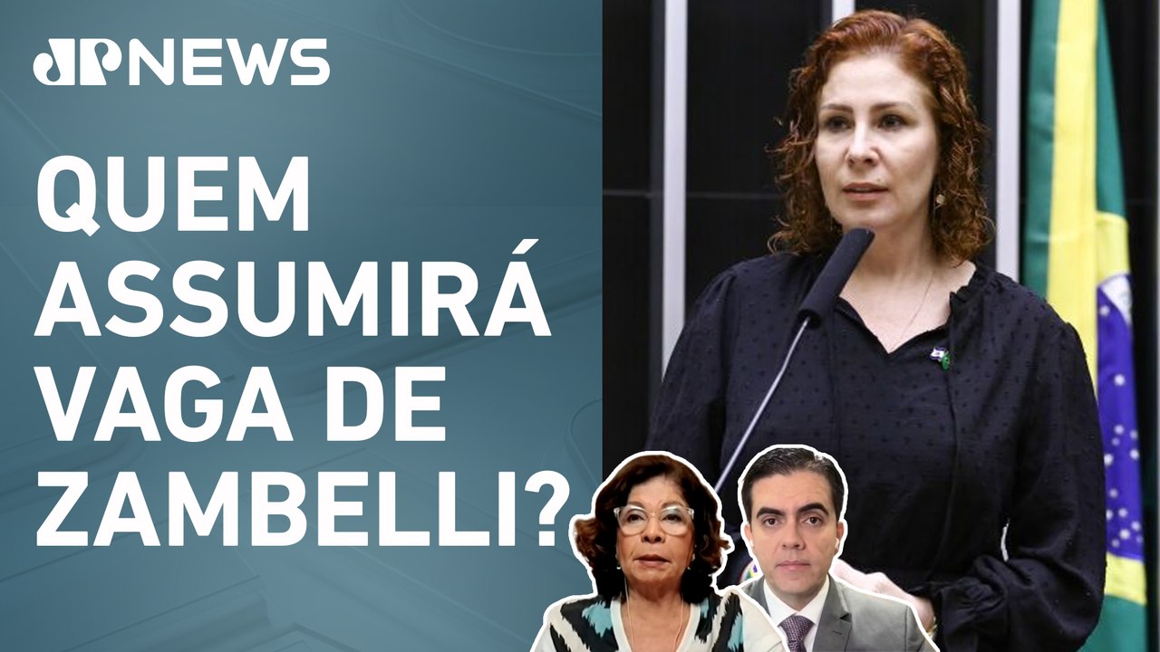 Câmara confirma licença de Carla Zambelli e bloqueio do salário após determinação do STF