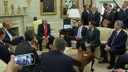 Chanceler alemão passa no teste de Trump, apesar de divergências sobre Ucrânia