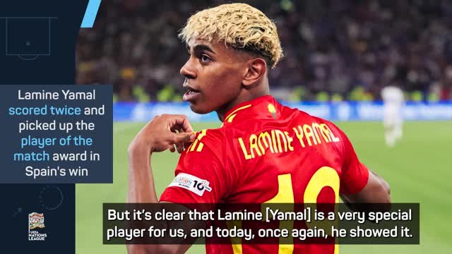 Spain's stars think Yamal should win Ballon d'Or after dazzling display