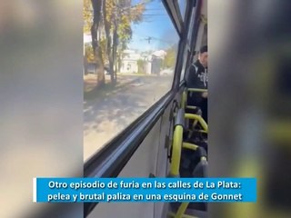 Otro episodio de furia en las calles de La Plata: pelea y brutal paliza en una esquina de Gonnet