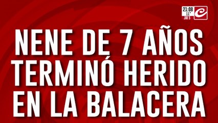 Tragedia en plena calle: tiroteo entre policía y asaltantes deja un niño grave