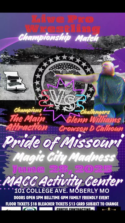 🔥The newly crowned champions The Main Attraction have their first defense against two of the biggest men that have ever faced as they put the titles on the line against Crowson D Calhoun and Big Nasty Glenn Williams!