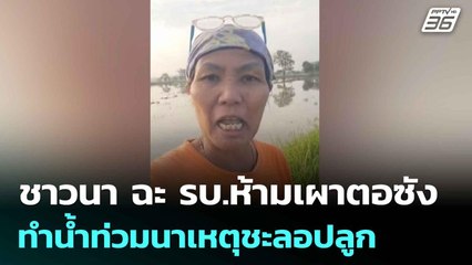 ชาวนา ฉะ รบ.ห้ามเผาตอซัง ทำน้ำท่วมนาเหตุชะลอปลูก | โชว์ข่าวเช้านี้  | 6 มิ.ย. 68