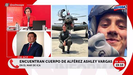 Tío de Ashley Vargas: “El avión no emitió señal, por eso se demoró la búsqueda”