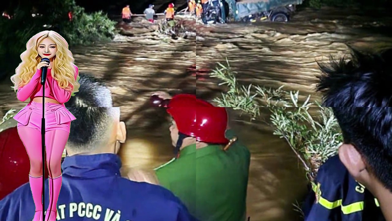 🚨🛟🧑‍🚒 XUYÊN ĐÊM CỨU 04 NGƯỜI DÂN MẮC KẸT TRONG DÒNG NƯỚC LŨ
