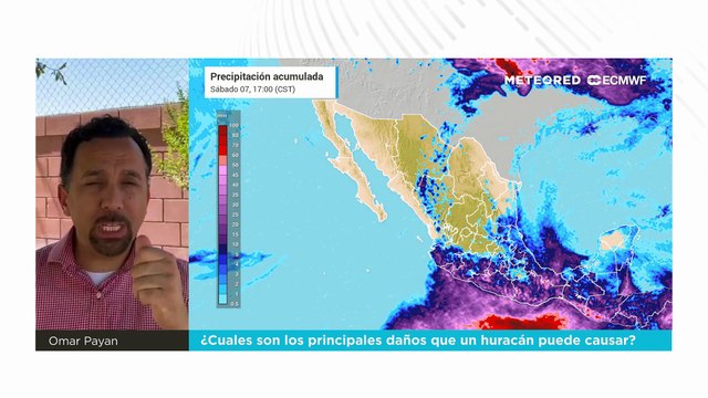 ¿Cuales son los principales tipos de daños que un huracán puede causar en una comunidad costera?