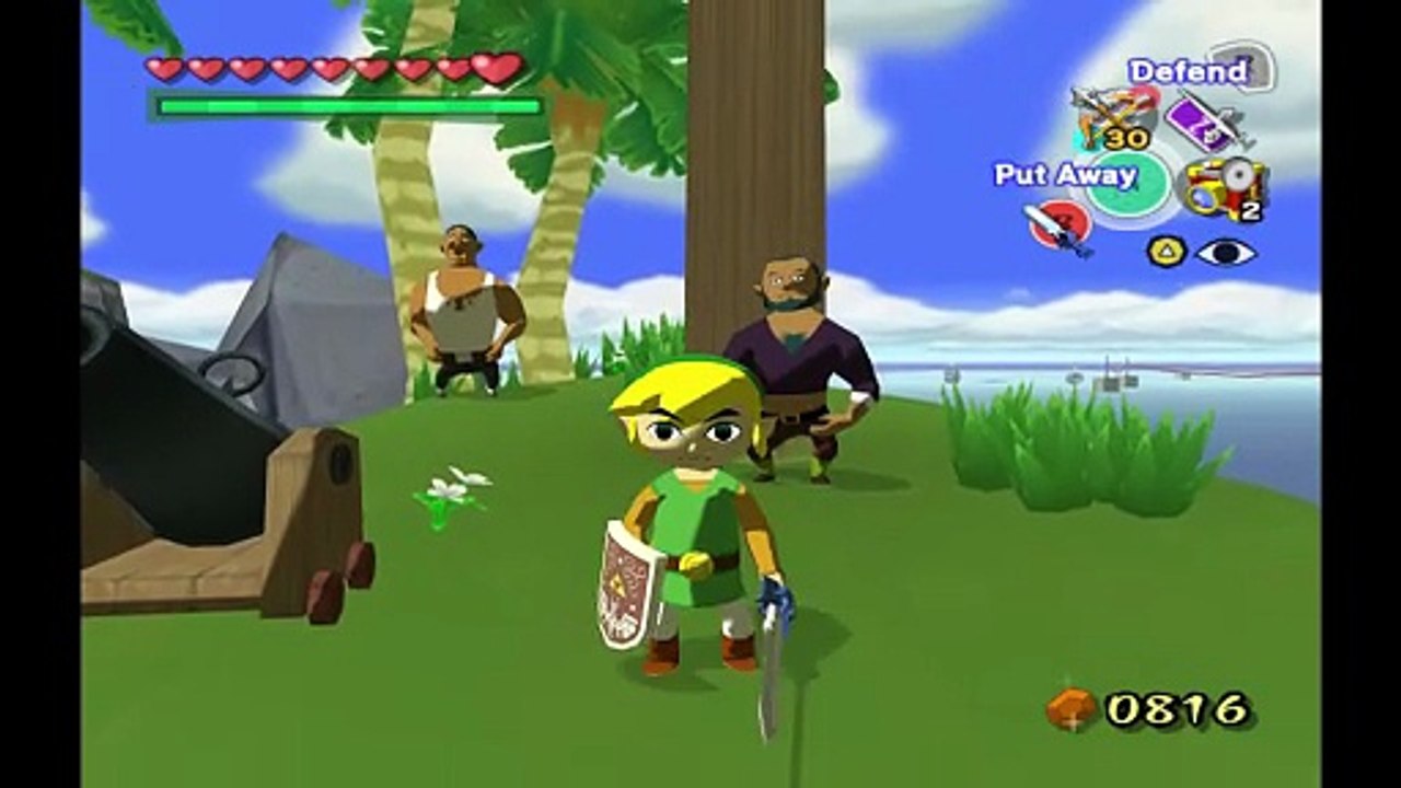 Wind Waker. Recreating E3 dialogue for Ship game P3