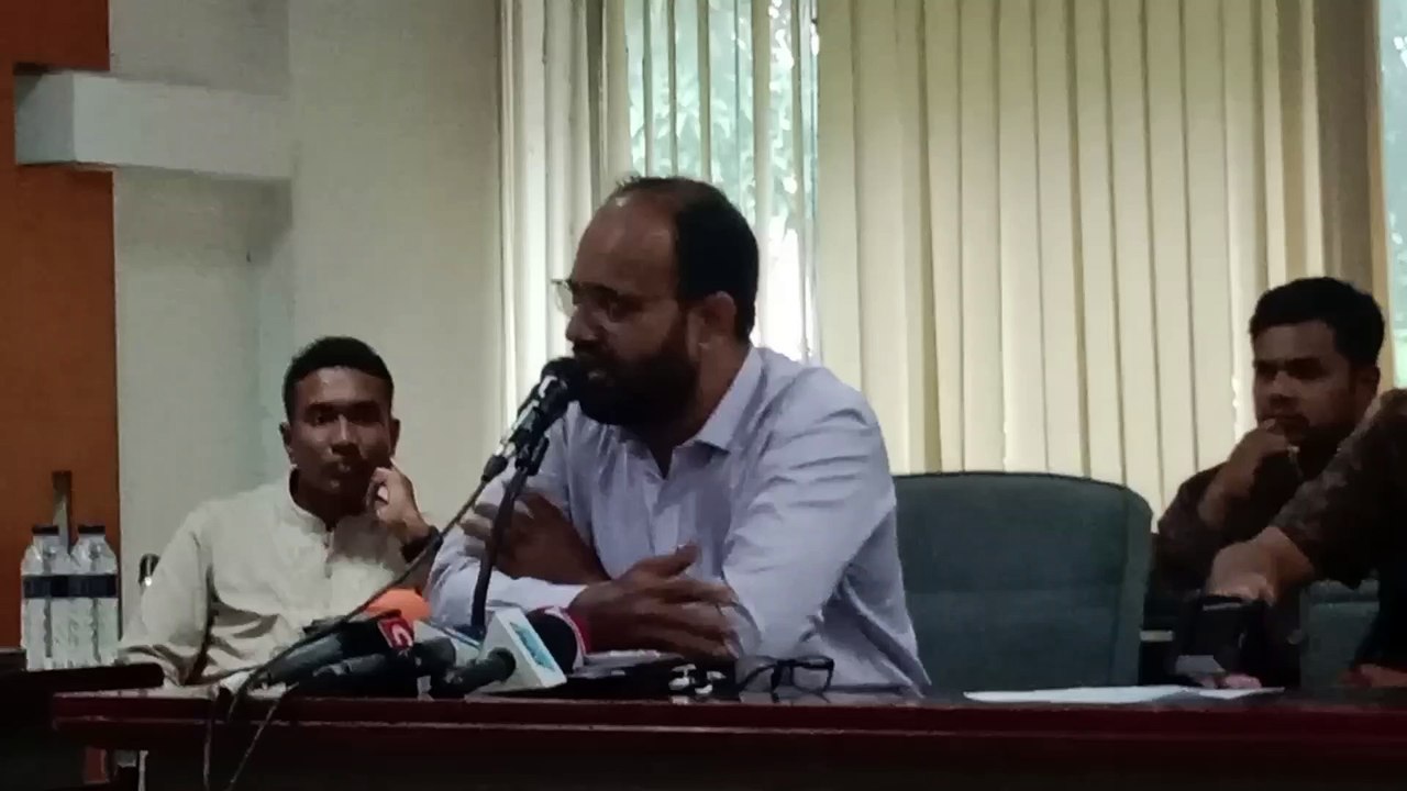 বাংলাদেশের নির্বাচন-সংস্কার ও সুশাসন ঢাকা সাংবাদিক ইউনিয়নের সভাপতির বক্তব্য