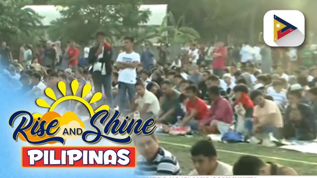 Libu-libong miyembro ng Islamic community, nagtungo sa Quirino Grandstand para ipagdiwang ngayong araw ang Eid’l Adha