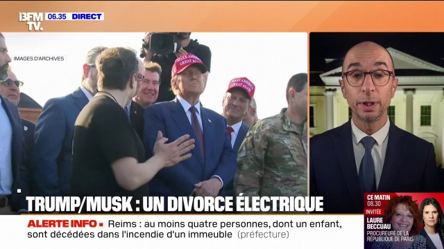 Dossier Epstein, SpaceX... Passe d'armes entre Donald Trump et Elon Musk