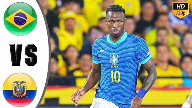 Brazil Vs Ecuador - Highlights and Goals - Fifa world cup qualifiers 2025
