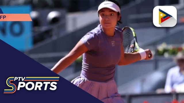 Alex Eala, laglag na sa 2025 Birmingham Open