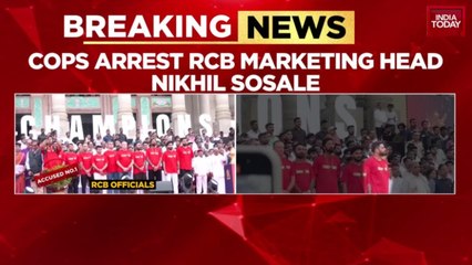 RCB marketing head arrested, cricket association officials absconding in Bengaluru stampede case