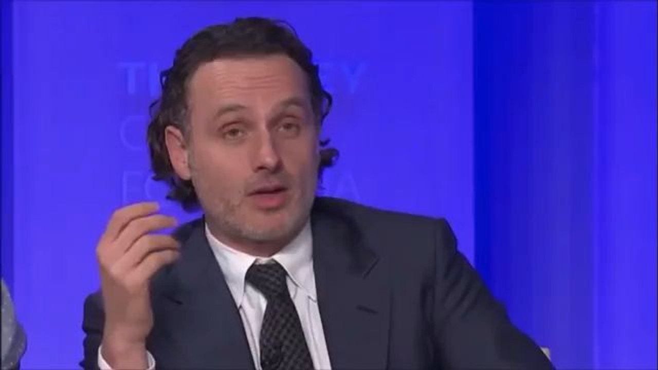 TWD - Andy Lincoln Interview on what Rick is havein?! Why Negan Smith? (2017's) #Rick #Michonne #Carl
