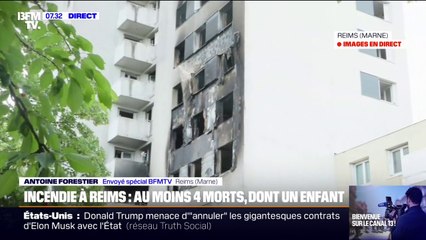 Incendie à Reims: quatre morts, un enfant est toujours porté disparu