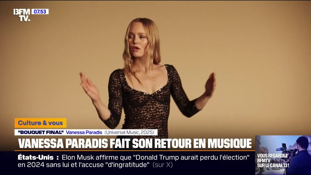 Après sept ans d'absence, Vanessa Paradis dévoile le premier extrait de son nouvel album