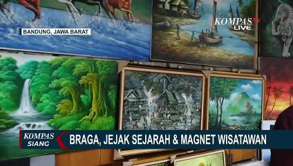 Libur Iduladha, Wisatawan Padati Kawasan Braga Bandung untuk Foto dan Kulineran