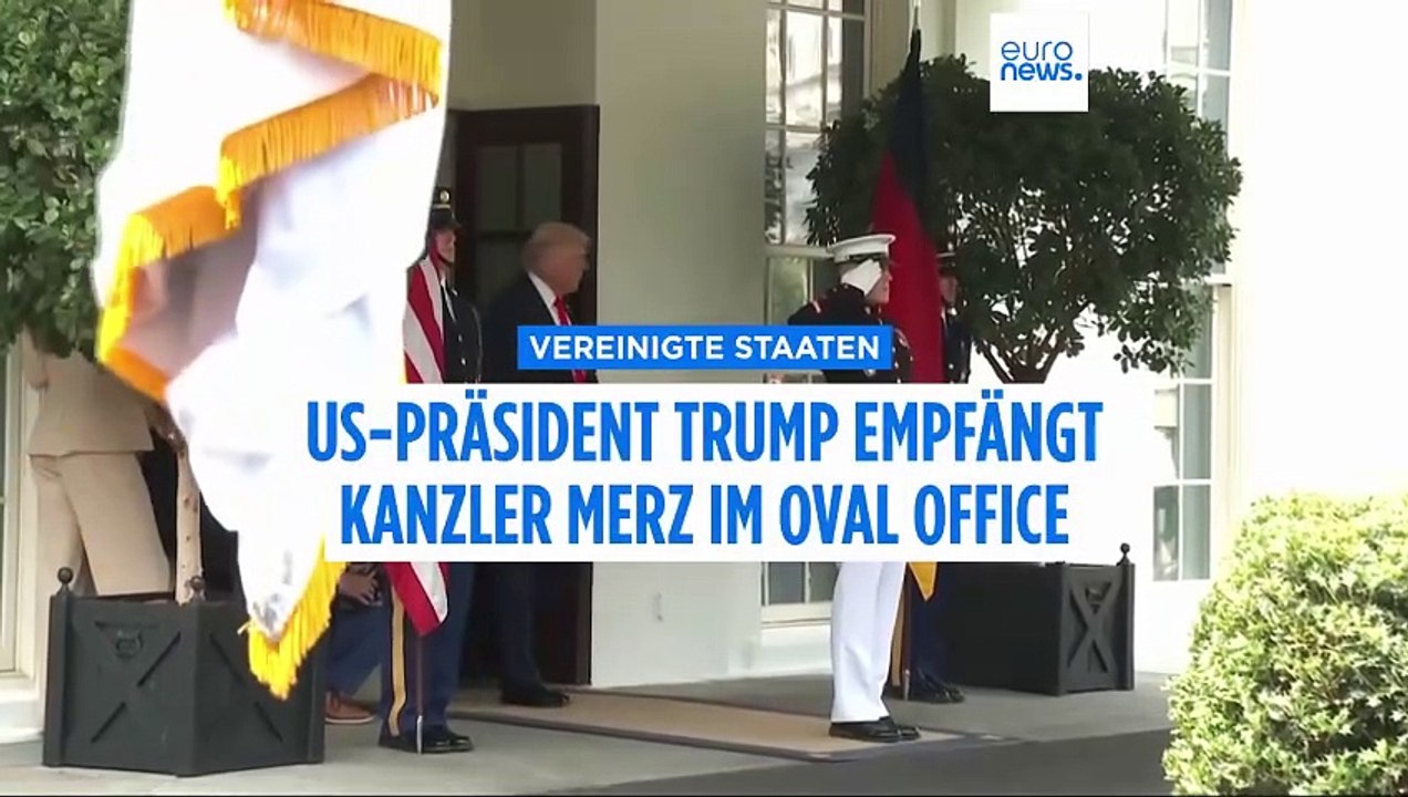 Reaktionen auf das Treffen mit Trump: Für Merz hätte 'es nicht besser laufen können'