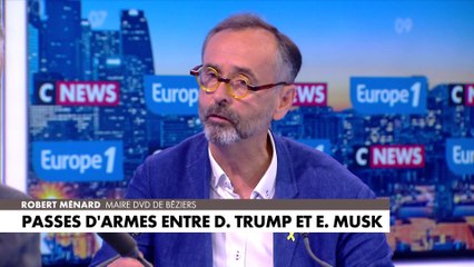 Robert Ménard : les Américains «se sont fait rouler dans la farine»