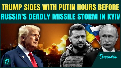 Trump Defends Putin Hours Before Russia's Deadliest Kyiv Revenge Strike: 'He Got Hit Hard…’