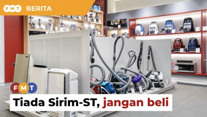Jangan perjudi nyawa dengan barang tanpa label Sirim-ST