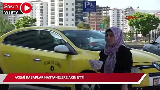 Acemi kasaplar hastanelere akın etti