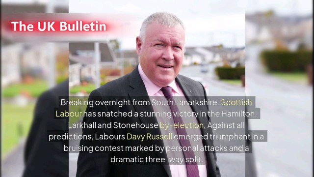 Starmer's Lifeline: Labour Wins Bitter Hamilton Fight as Reform Humiliates Tories.