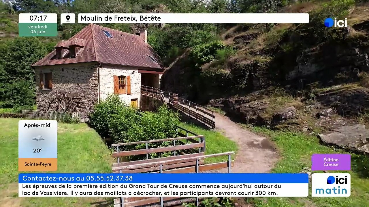 06/06/2025 - ici matin par ici Creuse en vidéo