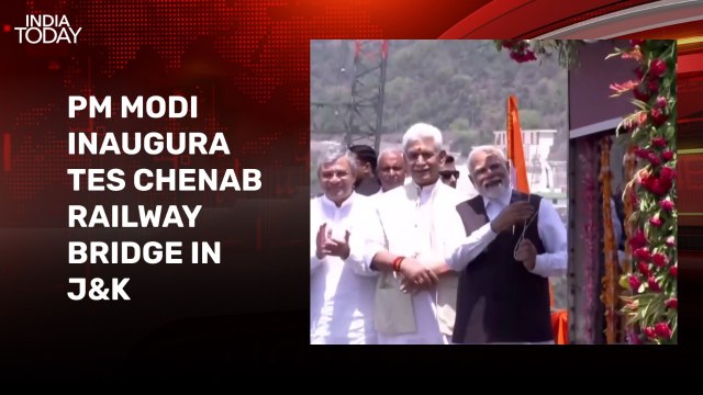 PM Modi inaugurates key Chenab Railway Bridge for seamless connectivity to Kashmir