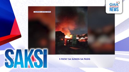 Saksi: (Recap) 5 patay sa sunog sa Pasig (Aired on June 5, 2025)