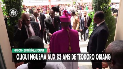 Oligui Nguéma aux 83 ans de Teodoro Obiang