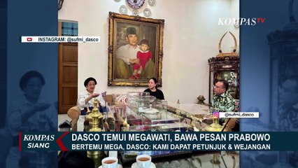 Sufmi Dasco Temui Megawati, Bawa Pesan Prabowo & Dapat Wejangan Khusus