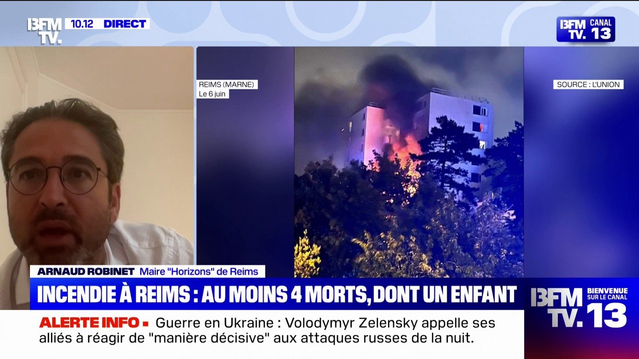 Incendie à Reims: "Le relogement des sinistrés...