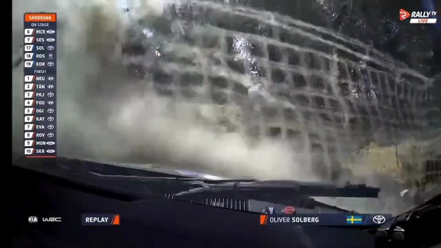 WRC 2 2025 Italia SS2 Solberg Crashes