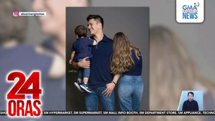 Tom Rodriguez, nag-post ng mga larawan kasama ang partner at kanilang anak na nakatalikod | 24 Oras