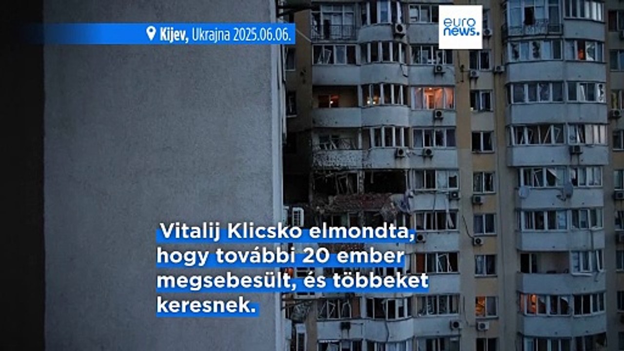 Halottjai is vannak az éjszaka történt kijevi dróntámadásnak
