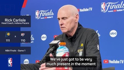 Carlisle wants the Pacers to keep their eye on the ball after upset