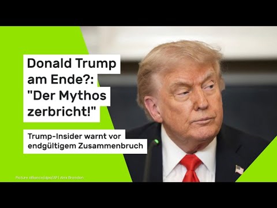 Donald Trump am Ende?: 'Der Mythos zerbricht!' Trump-Insider warnt vor endgültigem Zusammenbruch