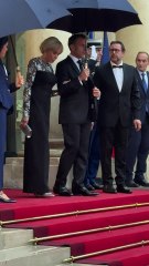 Dîner d'État à l'Elysée, pour le Brésil, le 5 juin 2025