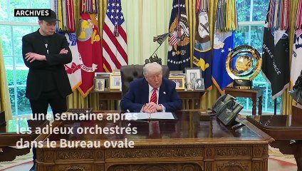 Donald Trump se dit "très déçu" par Elon Musk