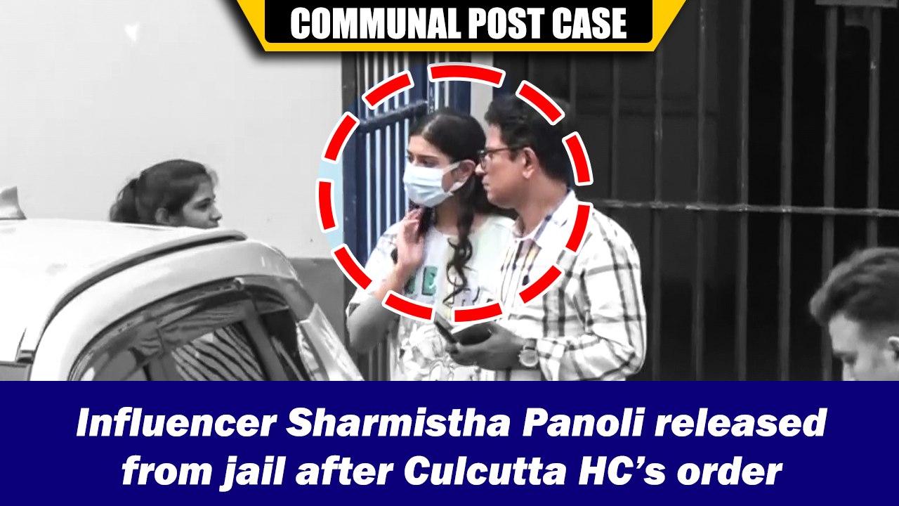 Influencer Sharmistha Panoli released from jail after Culcutta HC’s order